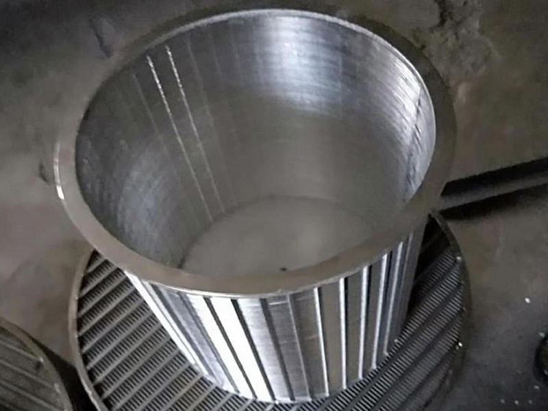不锈钢条缝圆筒筛